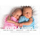 Double Name Twins Photo Birth Announcements Image 6 of 6